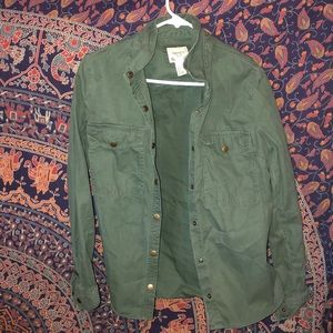 Forever 21 Green Utility Style Jacket